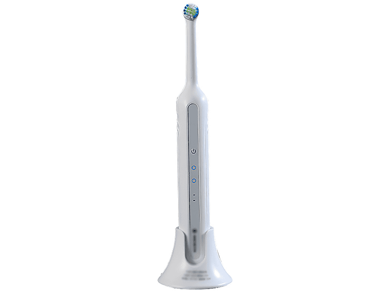 LACAMAX Elektrische Zahnbürste, 360° in Richtungen, Leise mehrere Weiß Zahnbürste Drehkopf, Elektrische Reinigung Wasserdicht und