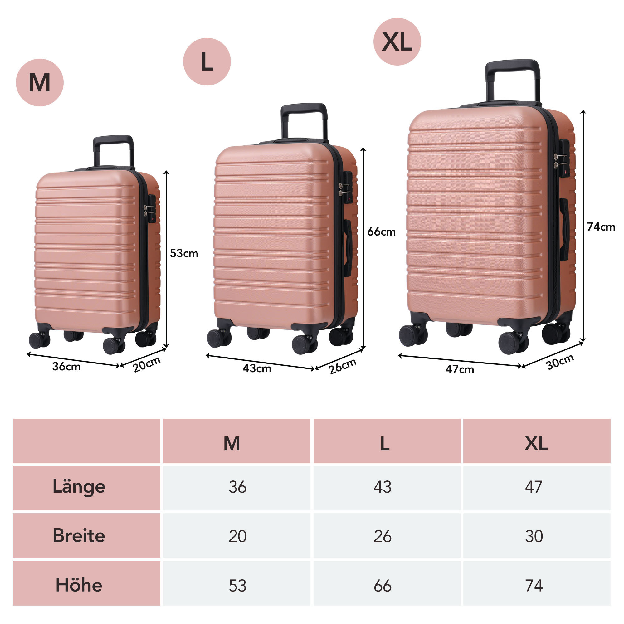 Koffer-Set MERAX 314596R