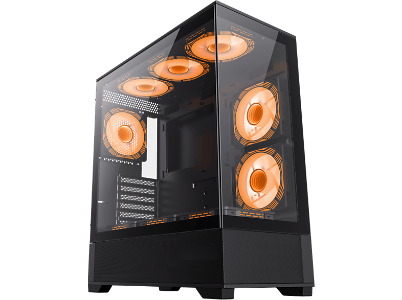 GAMEMAX Vista AB Mid Tower schwarz Gehäuse