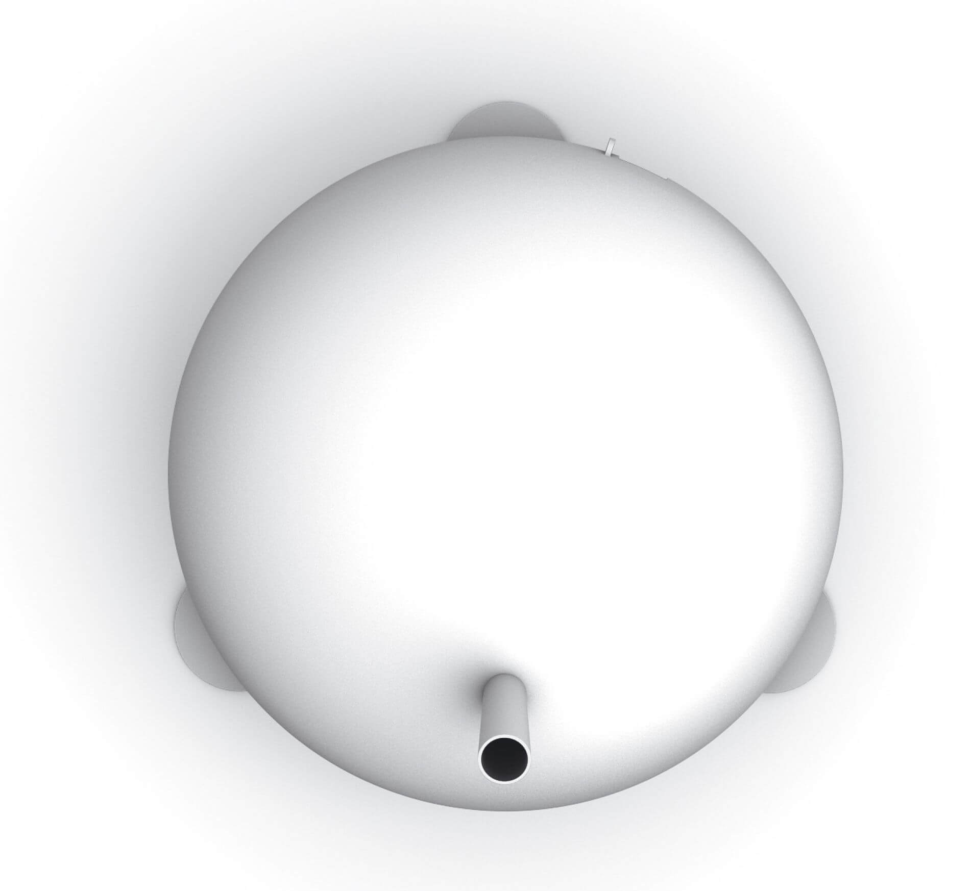 14124 WEISS Raumgröße: FORM Weiß STADLER FRED Luftbefeuchter Watt, 100 m³) (300