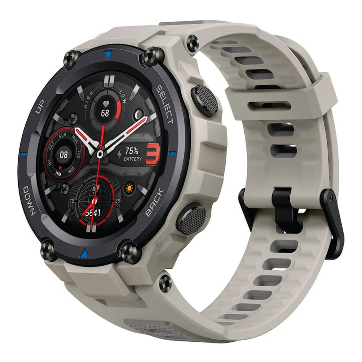 AMAZFIT T-Rex Pro Smartwatch Polycarbonat, Grau