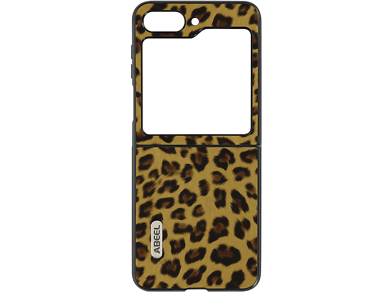 ABEEL Leopard Handycover Series, Backcover, Samsung, Galaxy Z Flip 5, Gold