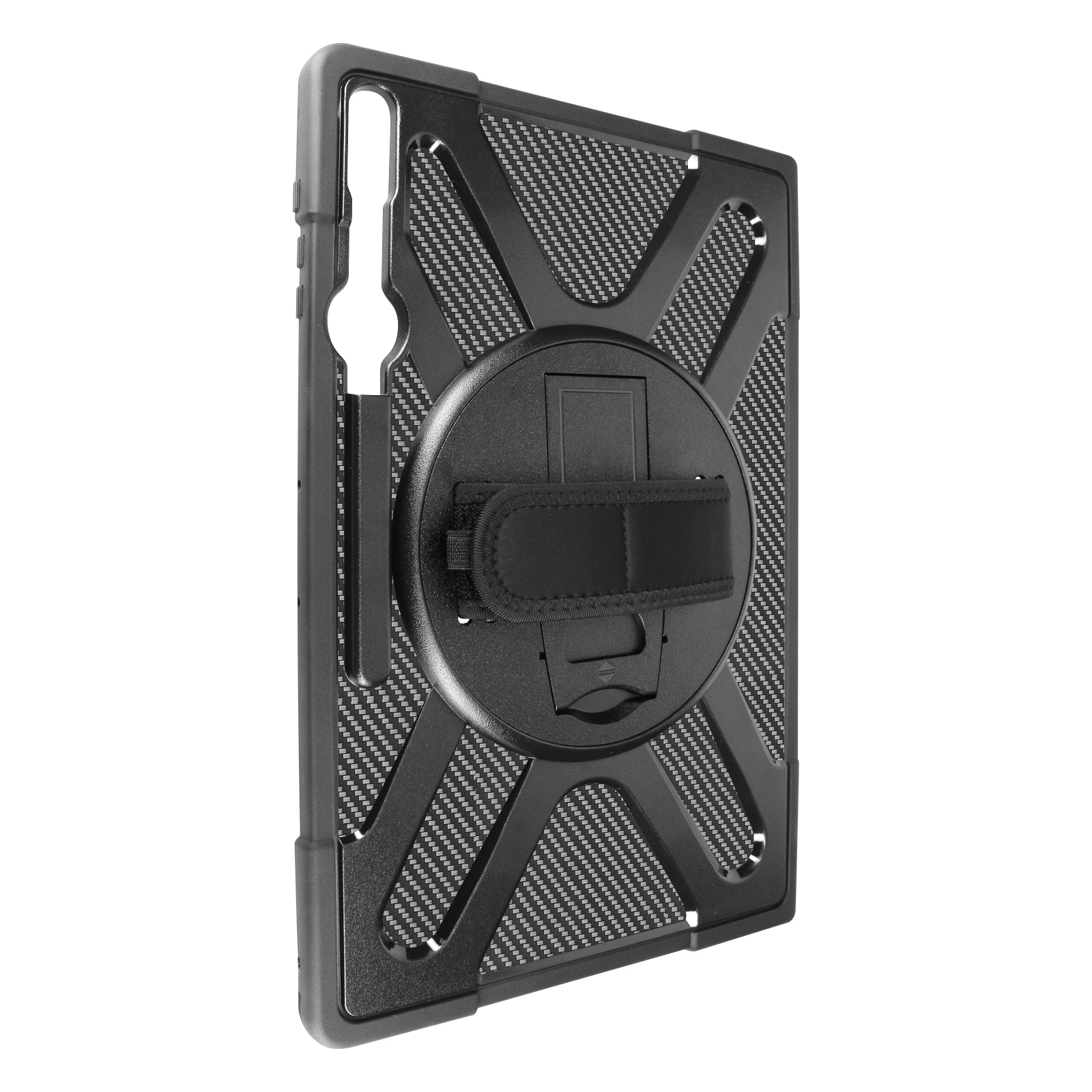 AVIZAR Handgriff Case Series Samsung Silikongel, Polycarbonat Backcover und Schwarz Schutzhüllen für