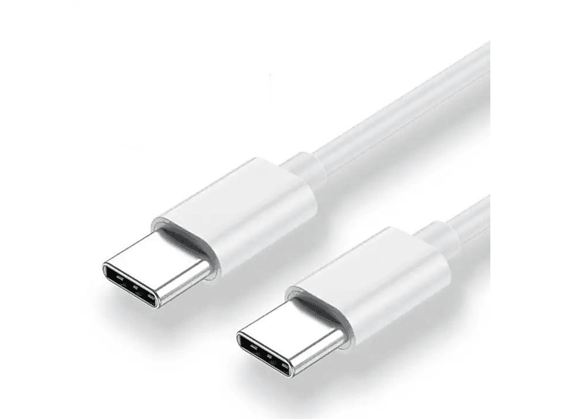 TRMK Ladekabel USB C zu USB C weiß Kabel