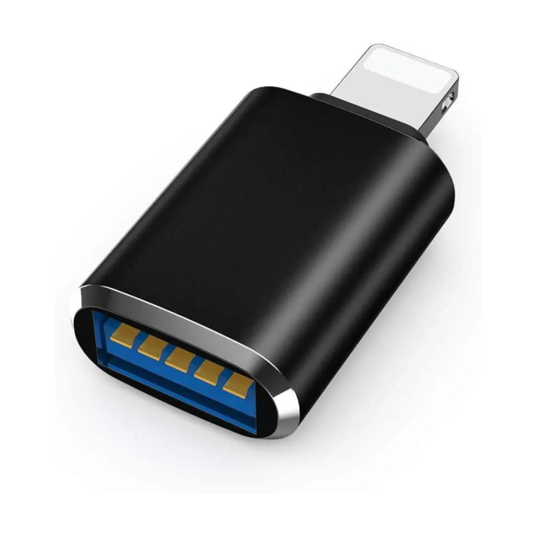 USB-A iPhone schwarz Adapter TRMK Adaptert