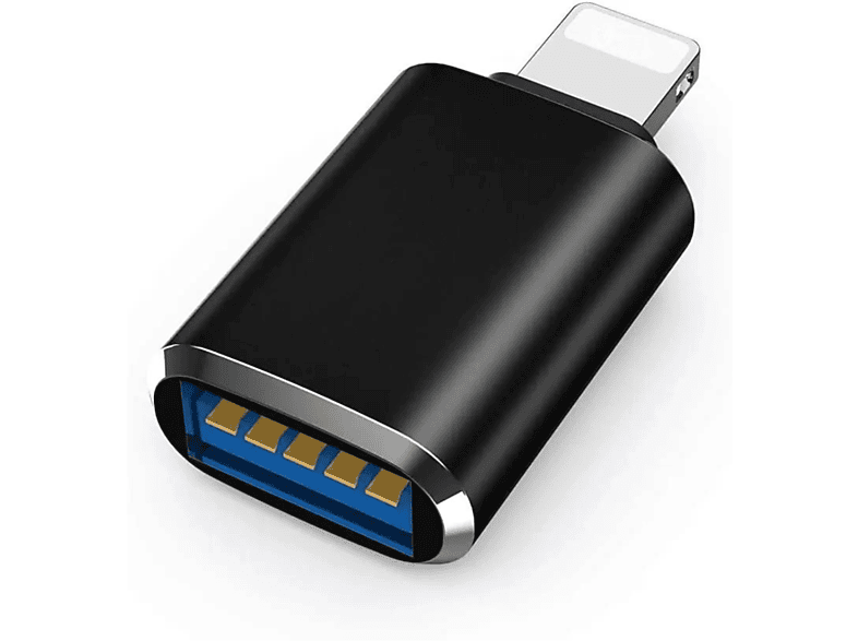 TRMK USBA iPhone Adapter schwarz Adaptert MediaMarkt