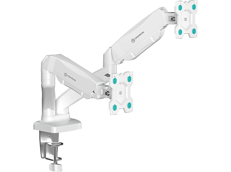 ONKRON ONKRON G160 Monitor Halterung 13-32 Zoll Weiß Monitor Halterung, Weiß