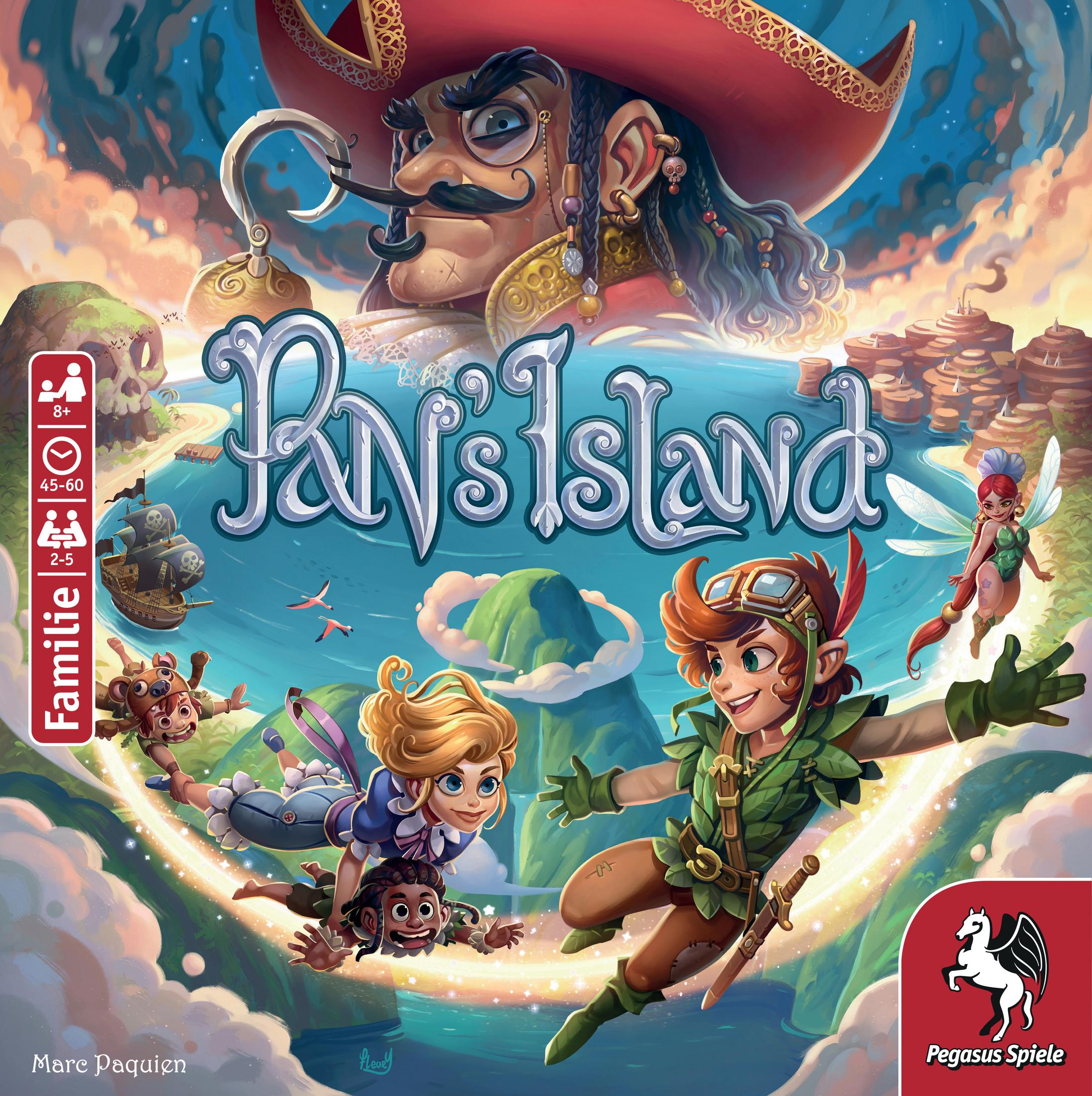 ISLAND 57027G S PEGASUS Mehrfarbig Familienspiel PAN