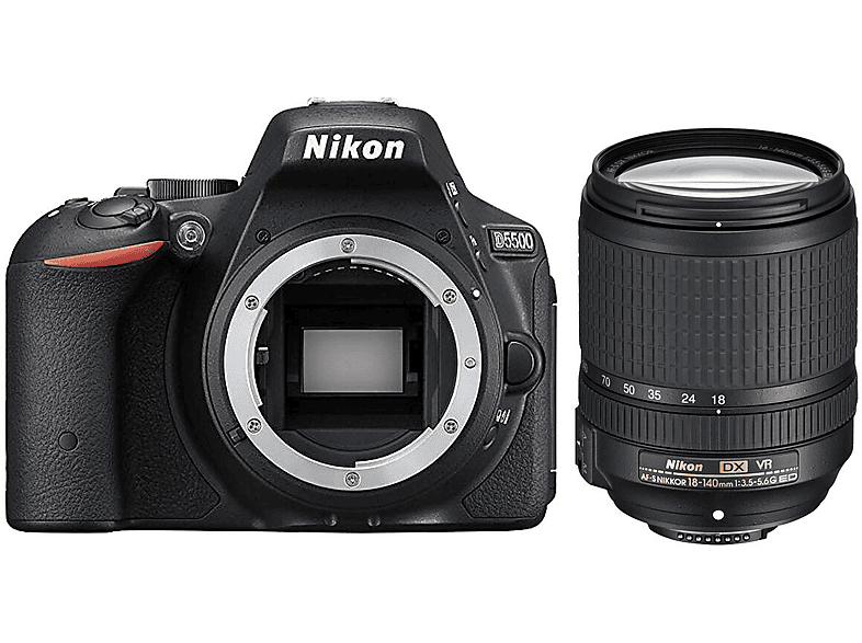 NIKON D5500 + AF-S NIKKOR 18–140 mm 3,5–5,6 G ED VR