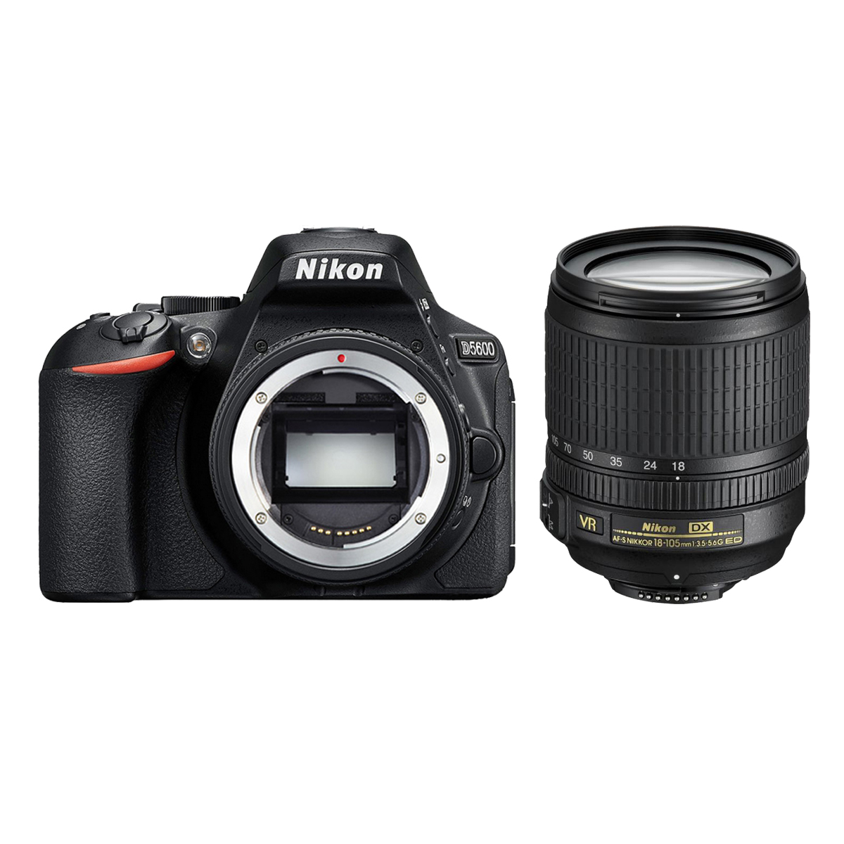 NIKON D5600 + AF-S NIKKOR 18–105 mm 3,5–5,6 G ED VR