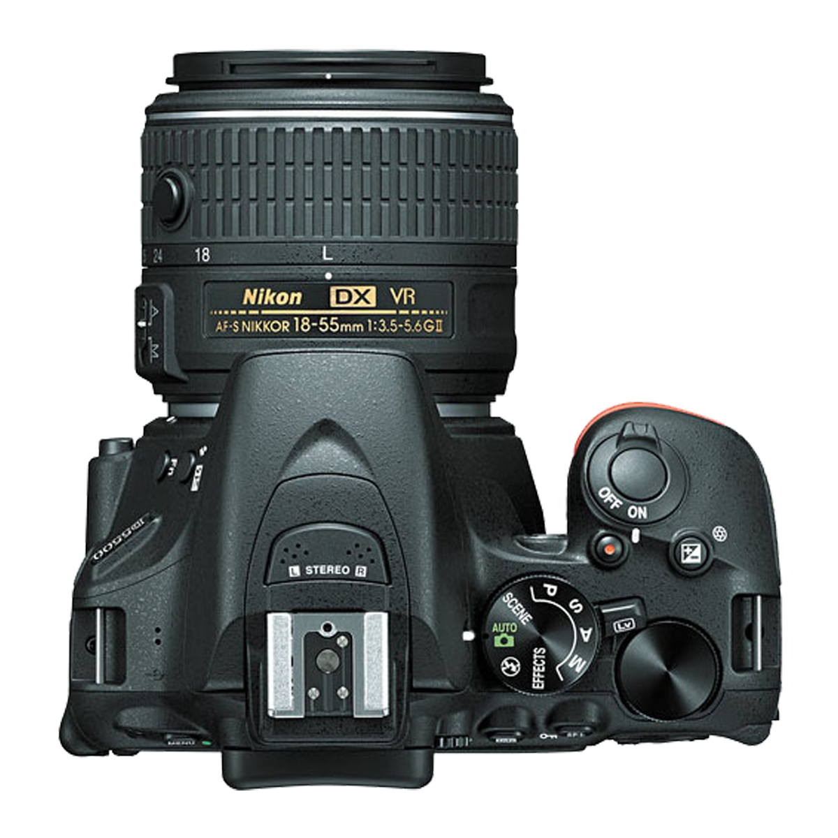 NIKON D5500 + AF-S DX NIKKOR 18–55 mm 3,5–5,6 G VR II SLR, 24,1