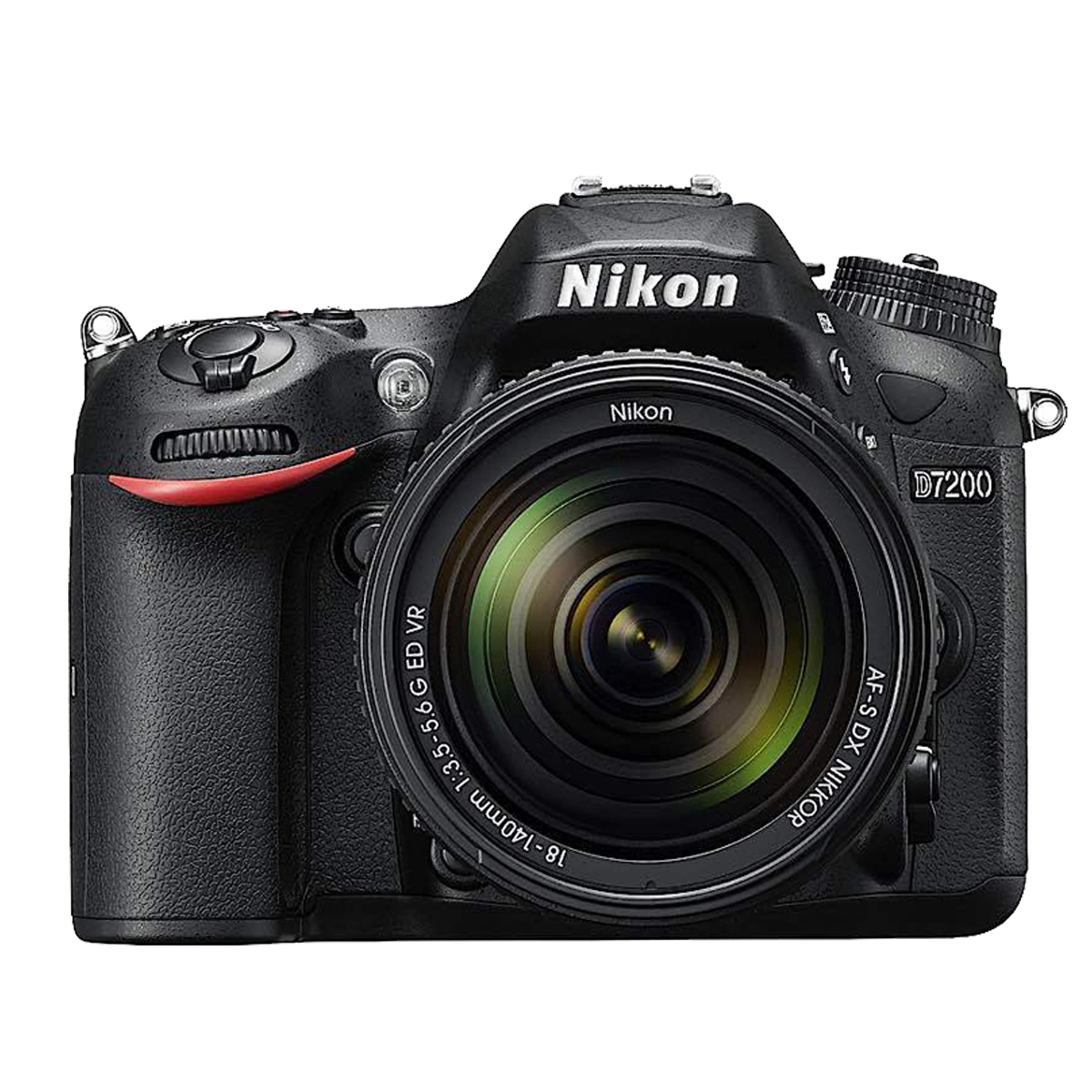 NIKON D7200 DSLR-Kamera + AF-S 18–140 mm 3,5–5,6 G ED VR-OBJEKTIV