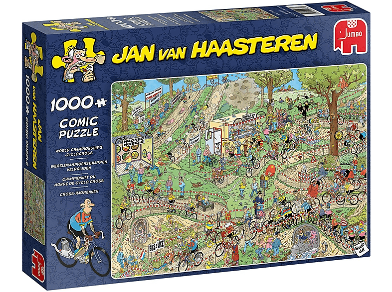 JUMBO Jan van Haasteren Cross-Radrennen 1000 Teile Puzzle