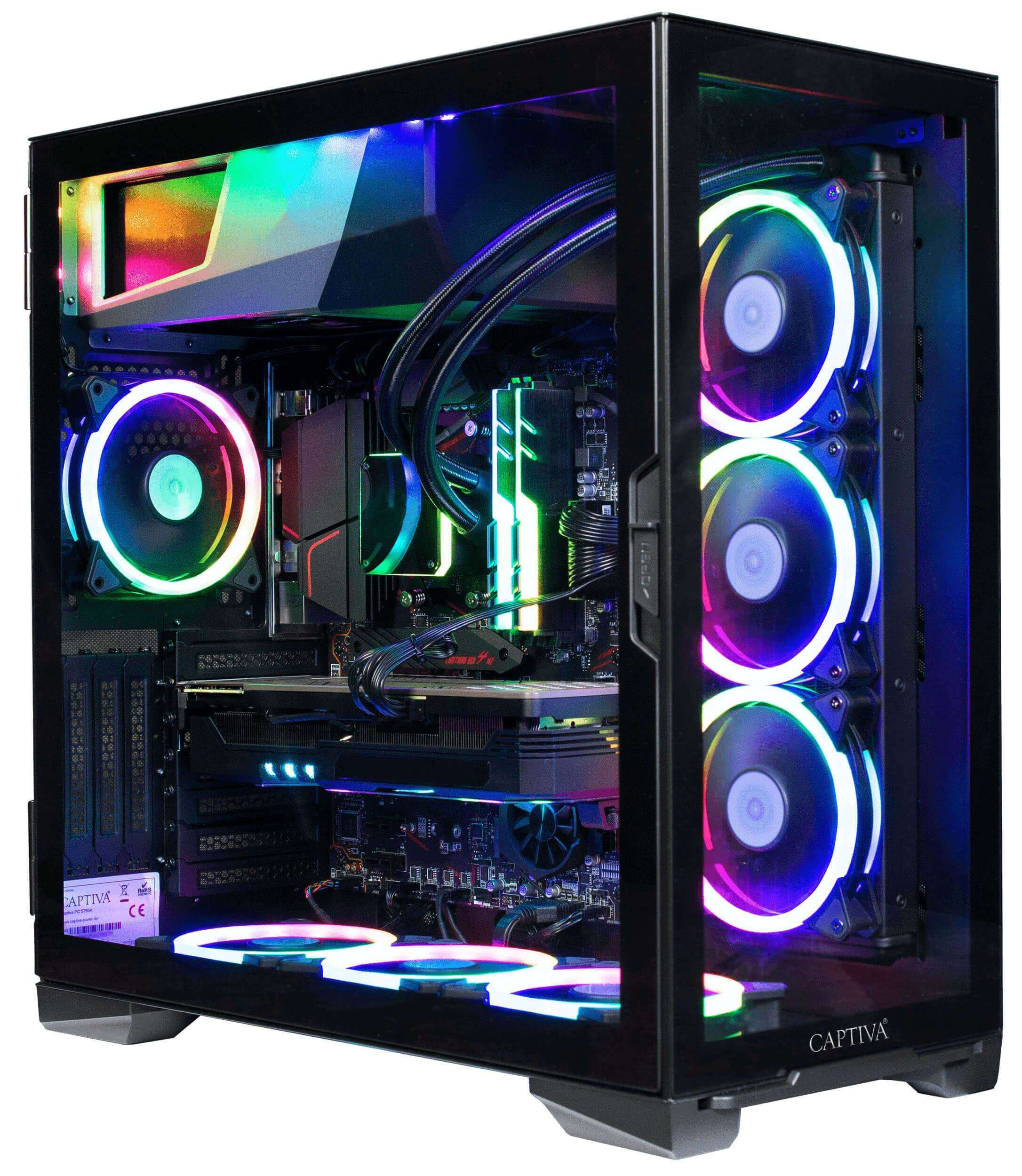 GB (64 8 , Prozessor, 32 CAPTIVA NVIDIA 1000 I74-956, Microsoft GB Bit), 4060 GB Gaming-PC i7 RTX™ Home 11 Windows Core™ Intel® Ti mit GeForce RAM, Advanced Gaming SSD,