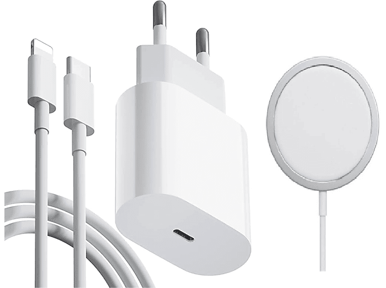 MAGSAFE Paket-Set Adapter, Weiß