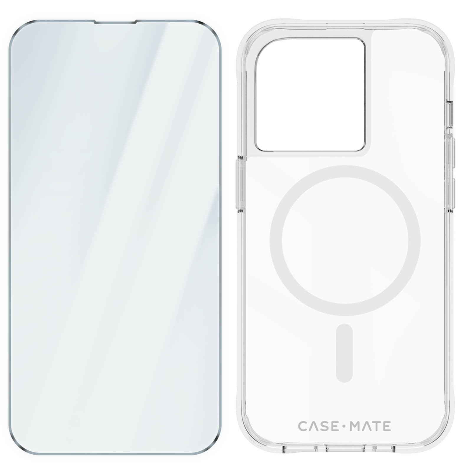CASE-MATE CM051624, MagSafe Folie Transparent Apple, Backcover, Max, Cover 15 + iPhone Pro Series