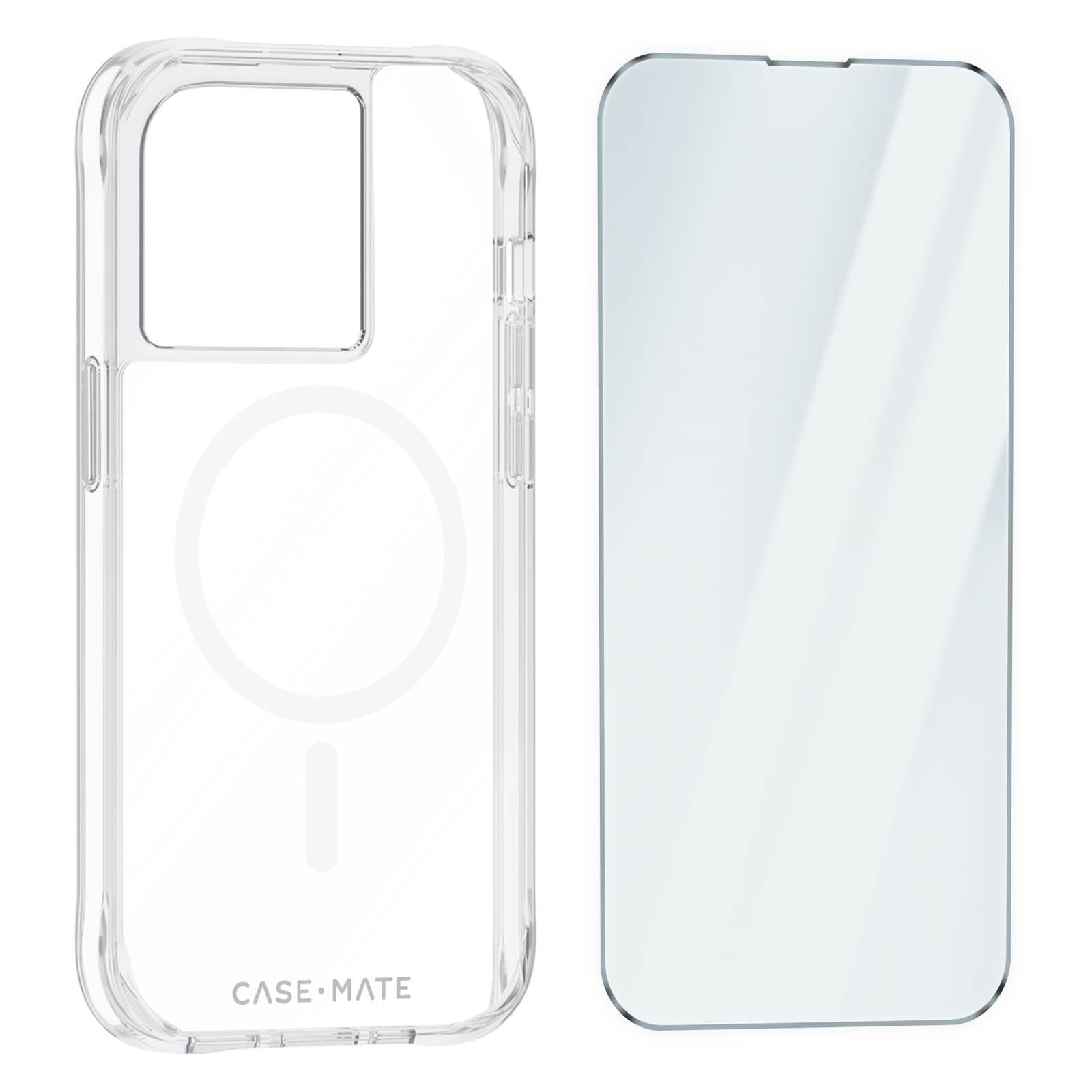 + 15 iPhone Transparent MagSafe Cover CM051624, Backcover, Apple, Series, CASE-MATE Folie Max, Pro