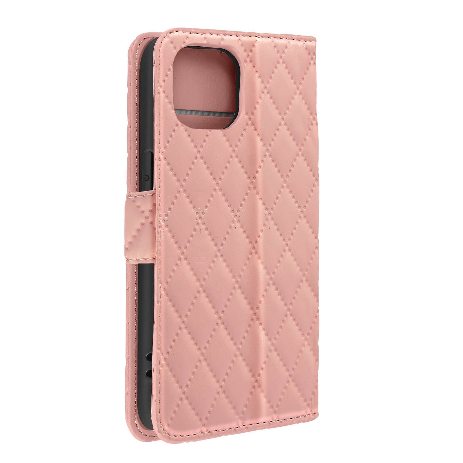 AVIZAR Geo Collection Series, Rosa Apple, Case Wallet iPhone 15, Bookcover