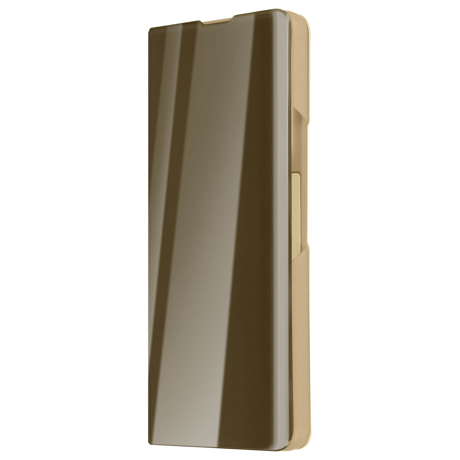 AVIZAR Mirror Cover, Spiegelhülle Series, Bookcover, 5, Z Gold Galaxy Fold Samsung