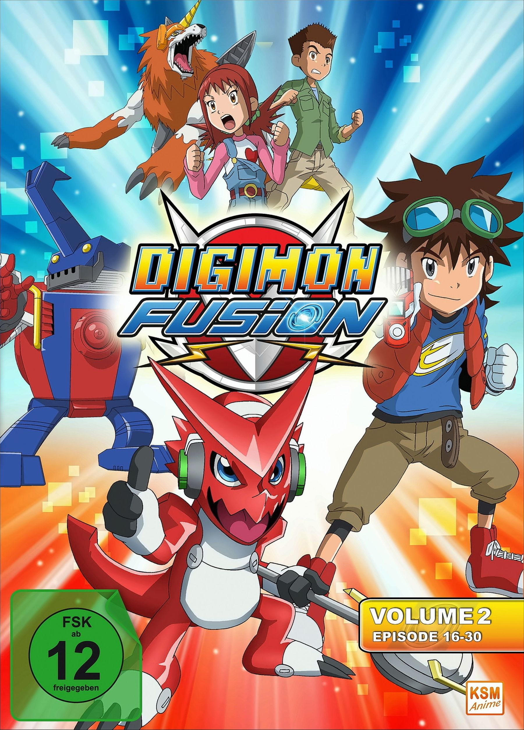 Digimon Fusion - Volume DVD Discs) (3 2