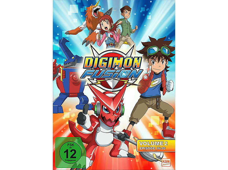 Digimon Fusion - Volume DVD Discs) (3 2
