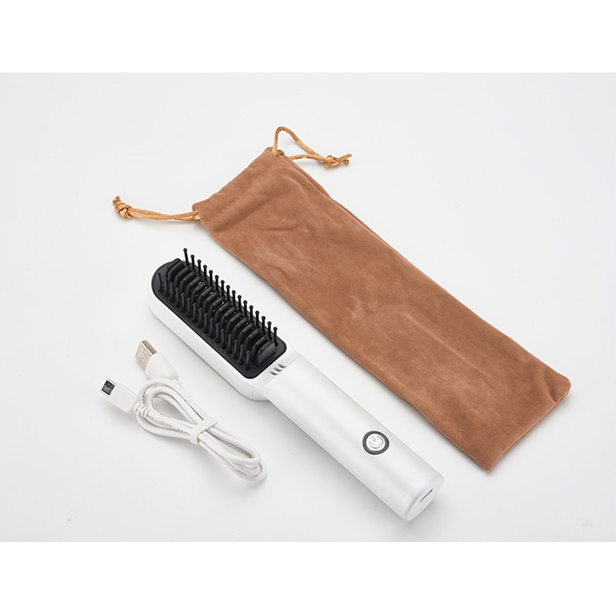 SHAOKE Mini USB-Wiederaufladbarer Haarglätter Konstante Haarglätter, Erwärmung Temperaturstufen: 1 200℃ & Schnelle Lockenstab