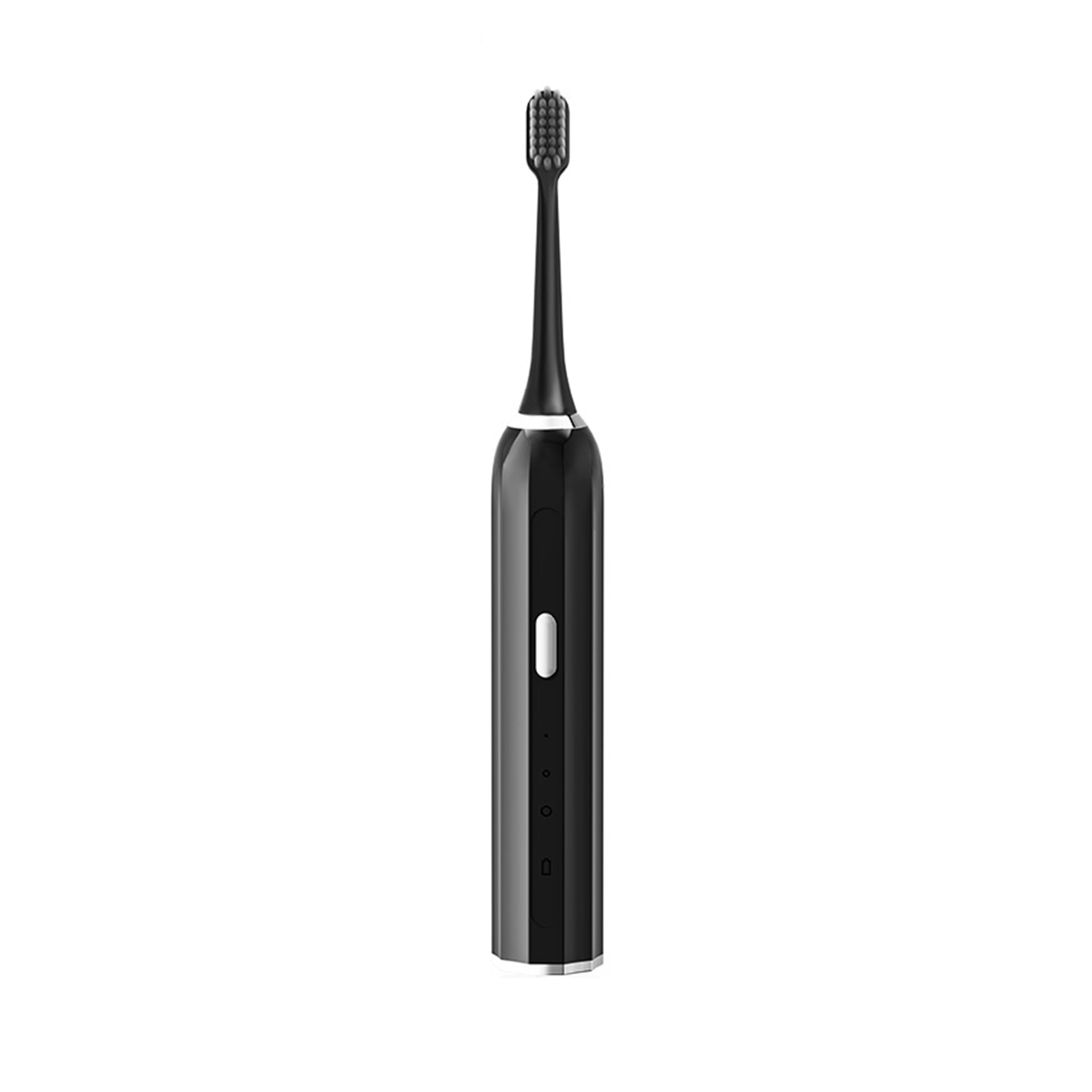 Schwarz Zahnbürste elektrische Modi wasserdicht automatischer Berührung SHAOKE mit Schallzahnbürste Intelligente USB-Aufladung 3