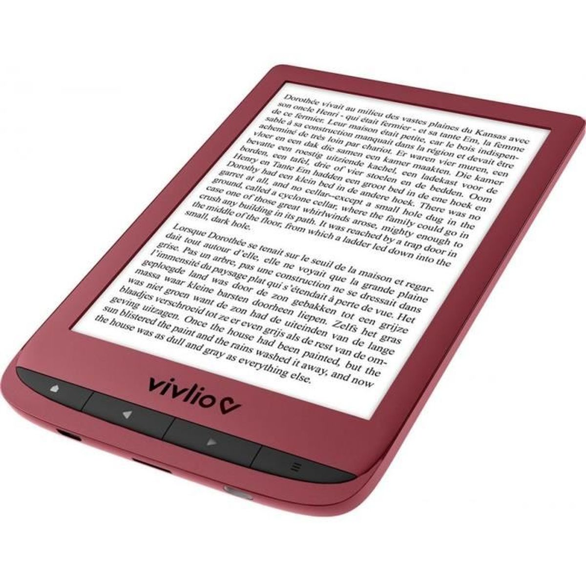 GB Touch UNIVERSAL 8 5 E-Reader Lux Rot