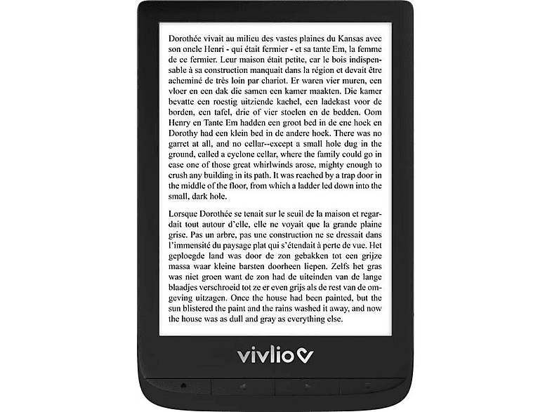GB E-Reader Schwarz 5 Touch Lux 8 UNIVERSAL