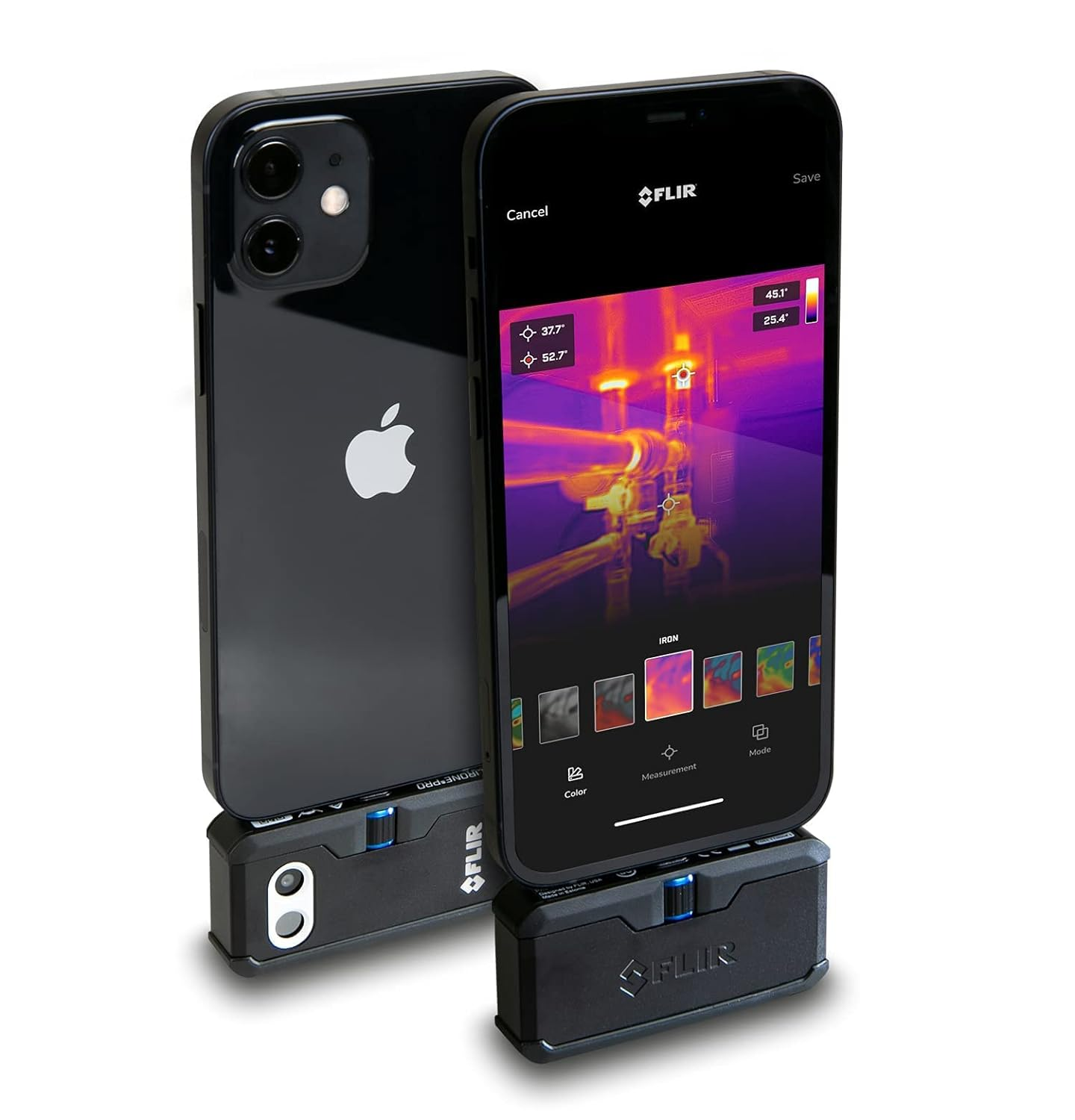 ONE FLIR ONE Pro Camera multicolor, Wärmebildkamera Thermal WLAN- Grade Professional Imaging