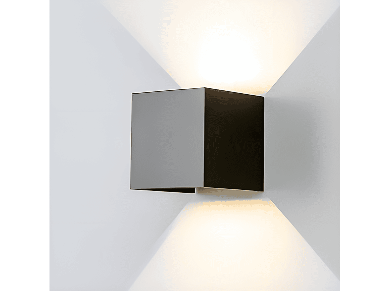 SHAOKE Bewegungsmelder Einstellbare Außenwandlampe - Wandlampe Stilvollfunktional