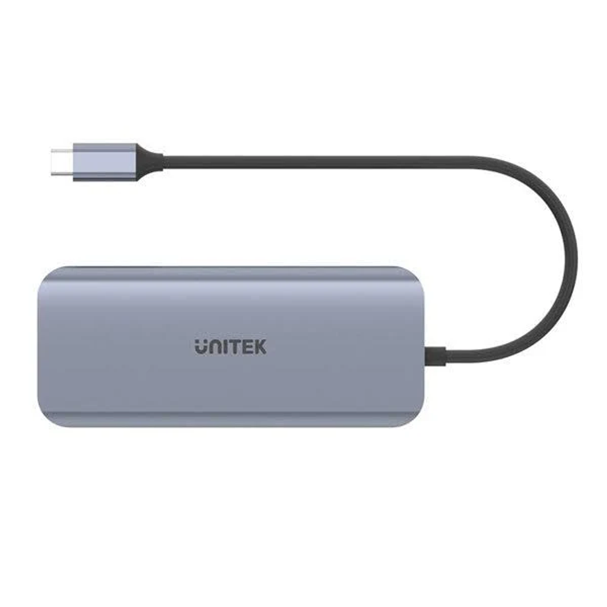 UNITEK D1026B, USB-C Hub, Silber