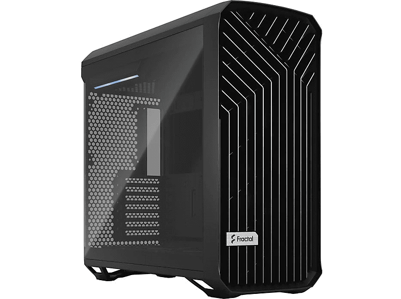 Schwarz DESIGN Pc-Gehäuse, FD-C-TOR1A-01 FRACTAL