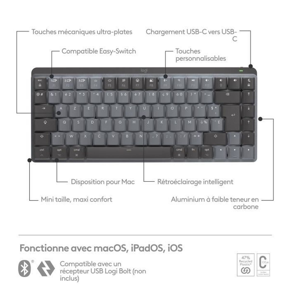 LOGITECH LOG920010833, Tastatur