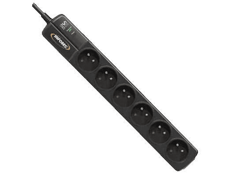 INFOSEC S6 Black Line II, Surge-Protector