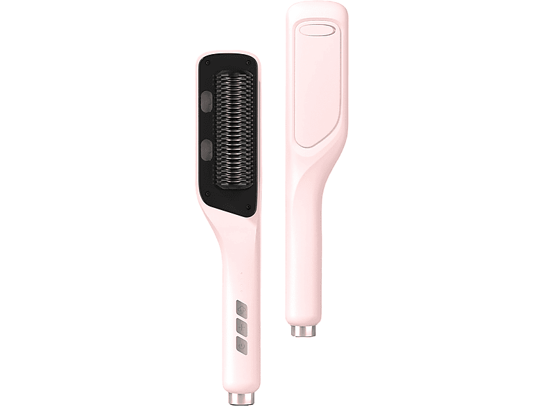SHAOKE Spray-Haar Glättungskamm Pflege & Weichheit 3D-Kammzähne PTC-Technologie 30s Schnellheizung Haarglätter, Temperaturstufen: 3