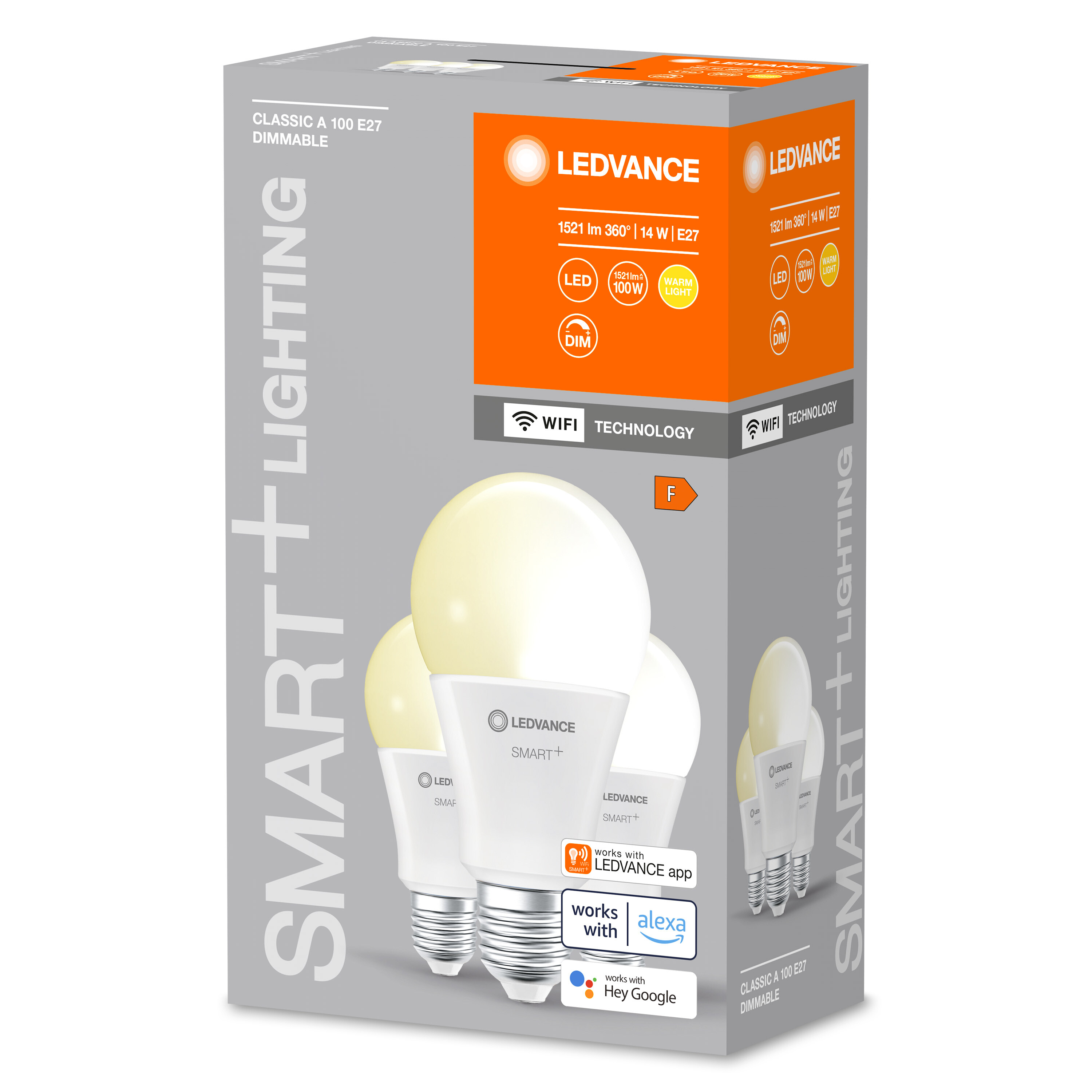Warmweiß Lampe LED Classic SMART+ Smarte WiFi Dimmable LEDVANCE