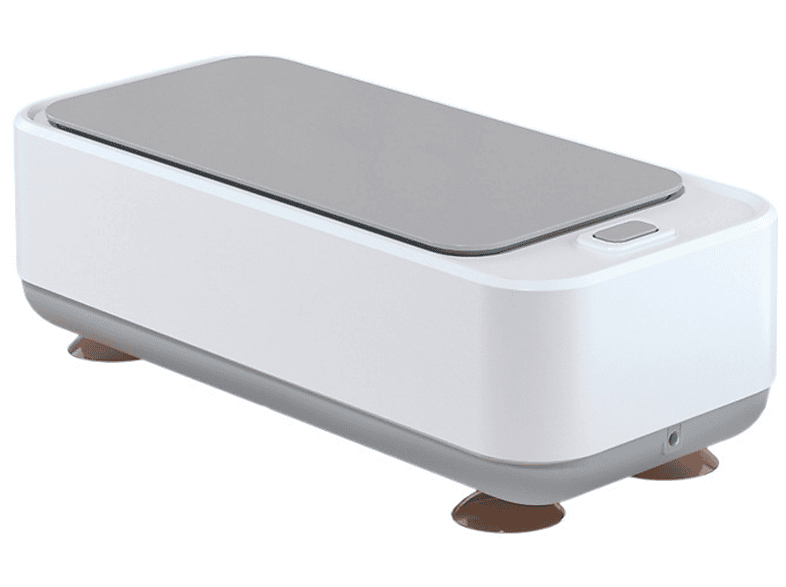 Reinigungsmaschine - SHAOKE und Ultraschalltechnologie Weiß Kompakt Ultraschallreinigungsgerät Tragbar