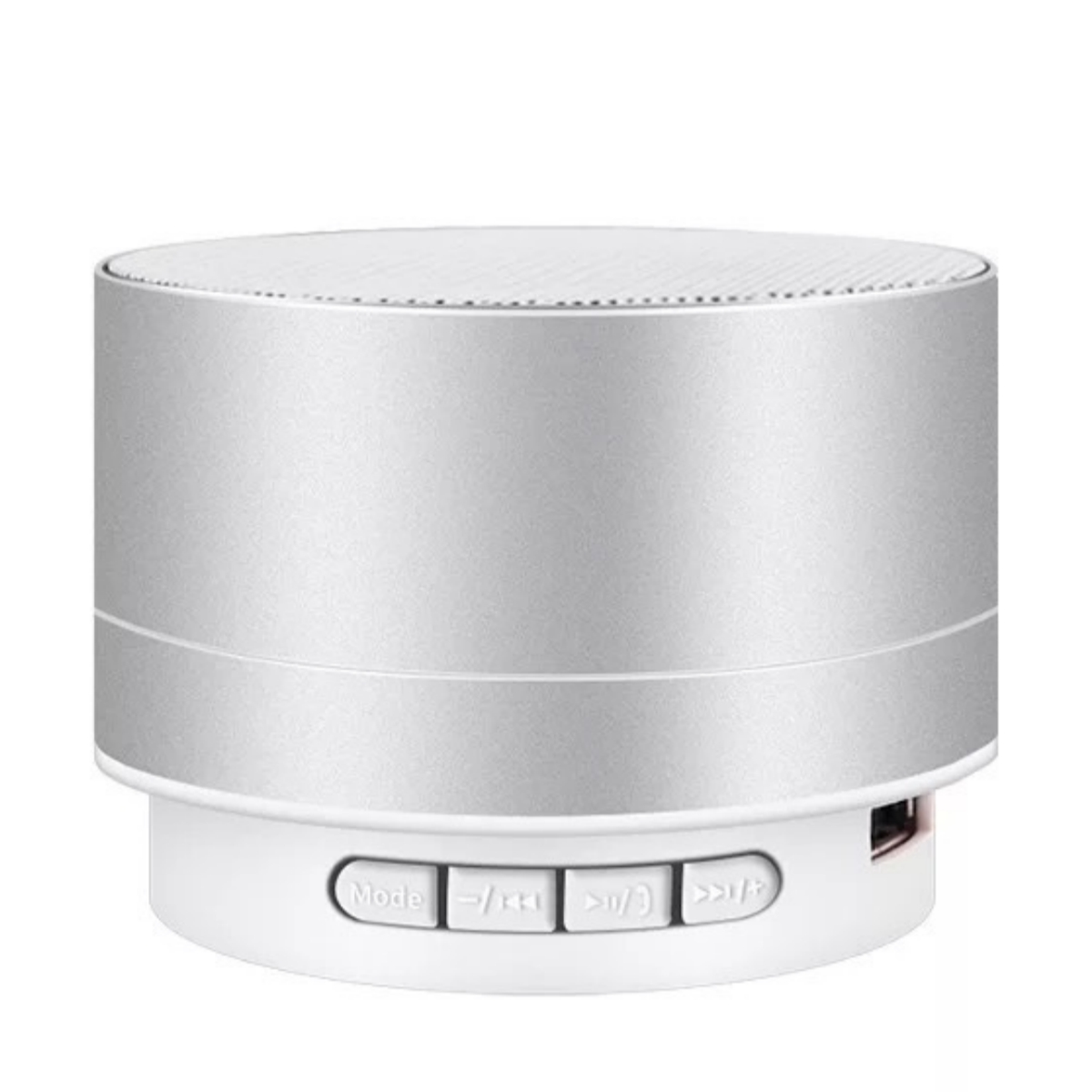 Silber Kompakt Surround-Sound Hochwertig Tragbar Bluetooth-Lautsprecher SHAOKE 360° Lautsprecher, - Bluetooth