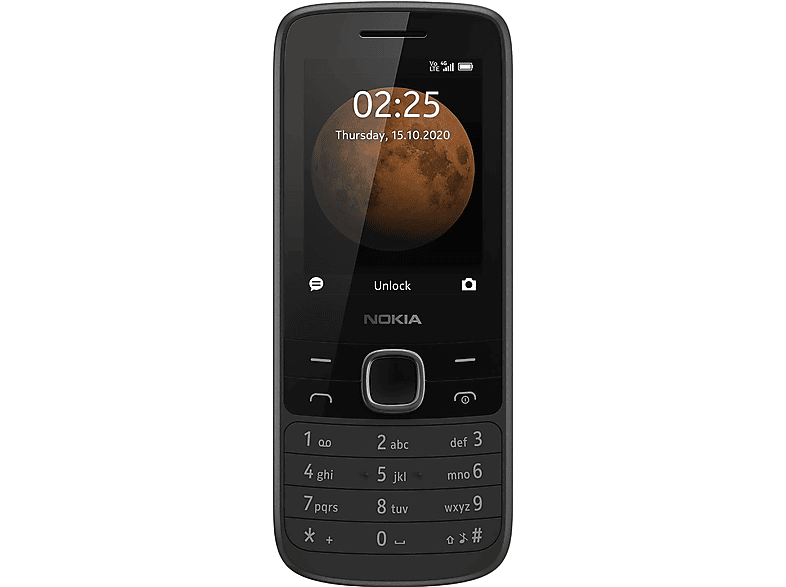 NOKIA 16QDENO2P4 Smartphone, Schwarz