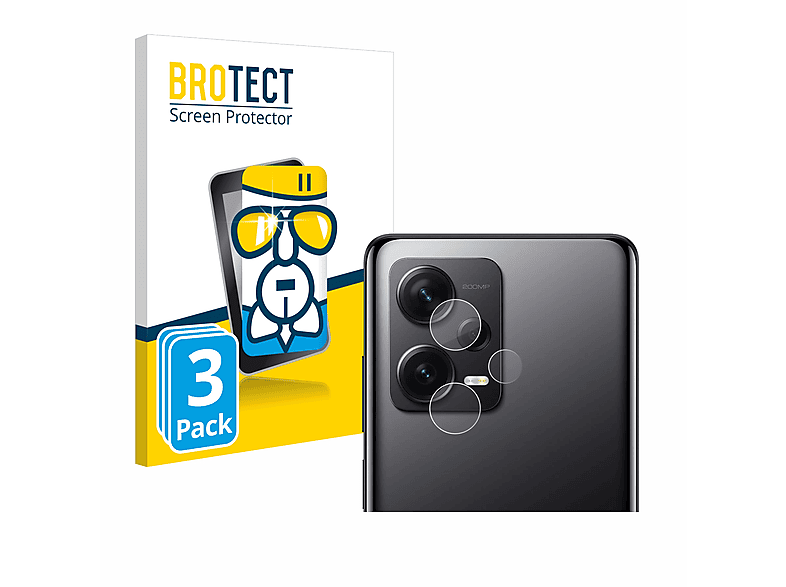 Pro+) Airglass Note Xiaomi klare BROTECT 12 Redmi Schutzfolie(für 3x
