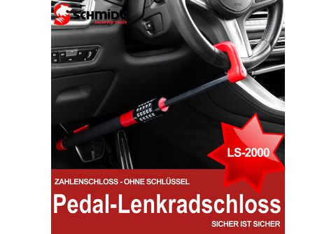 SCHMIDT SECURITY TOOLS Pedal-Lenkradschloss LS-2000