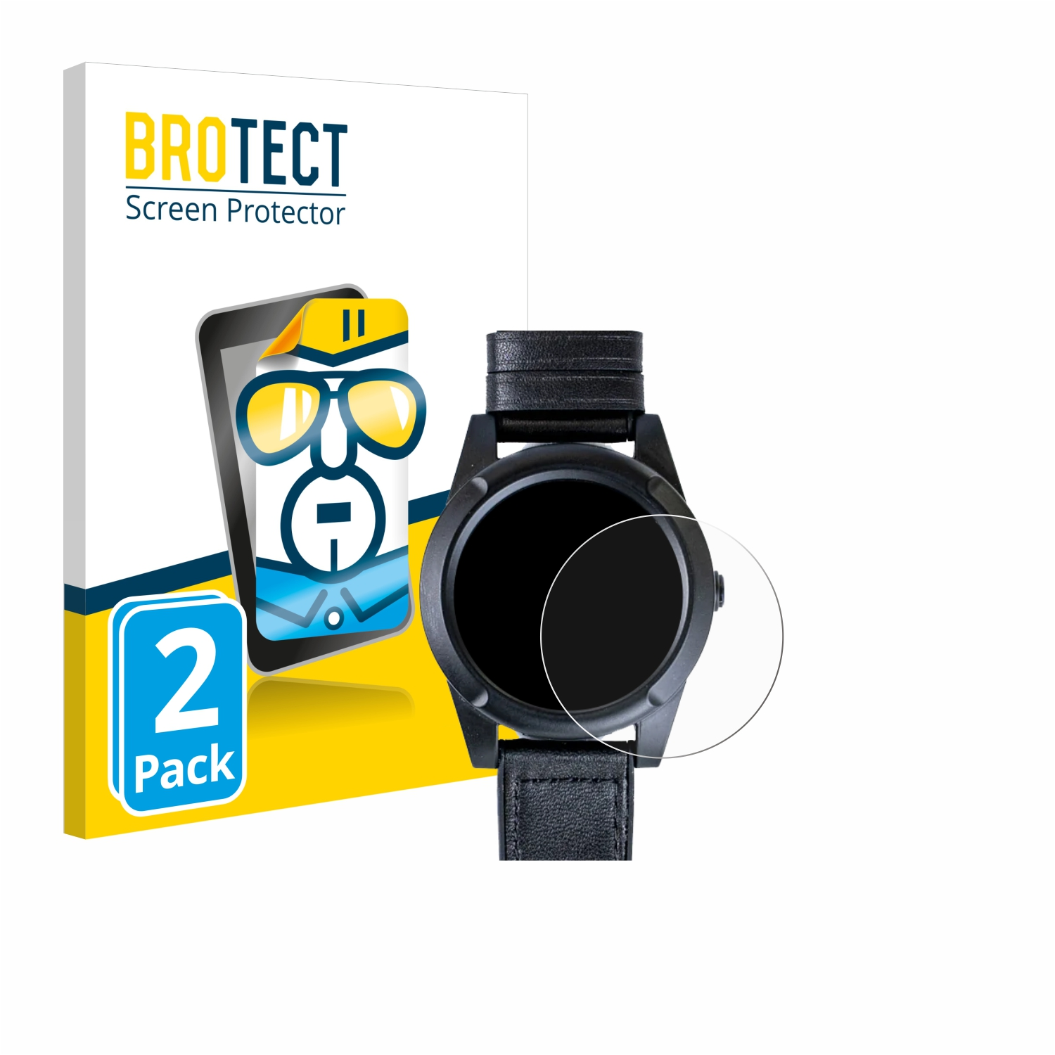 klare SW101-5) LifeWatch 2x mobi-click BROTECT Schutzfolie(für