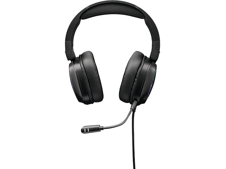 THE G-LAB Schwarz KORP-RADIUM-BLACK, On-ear Headset