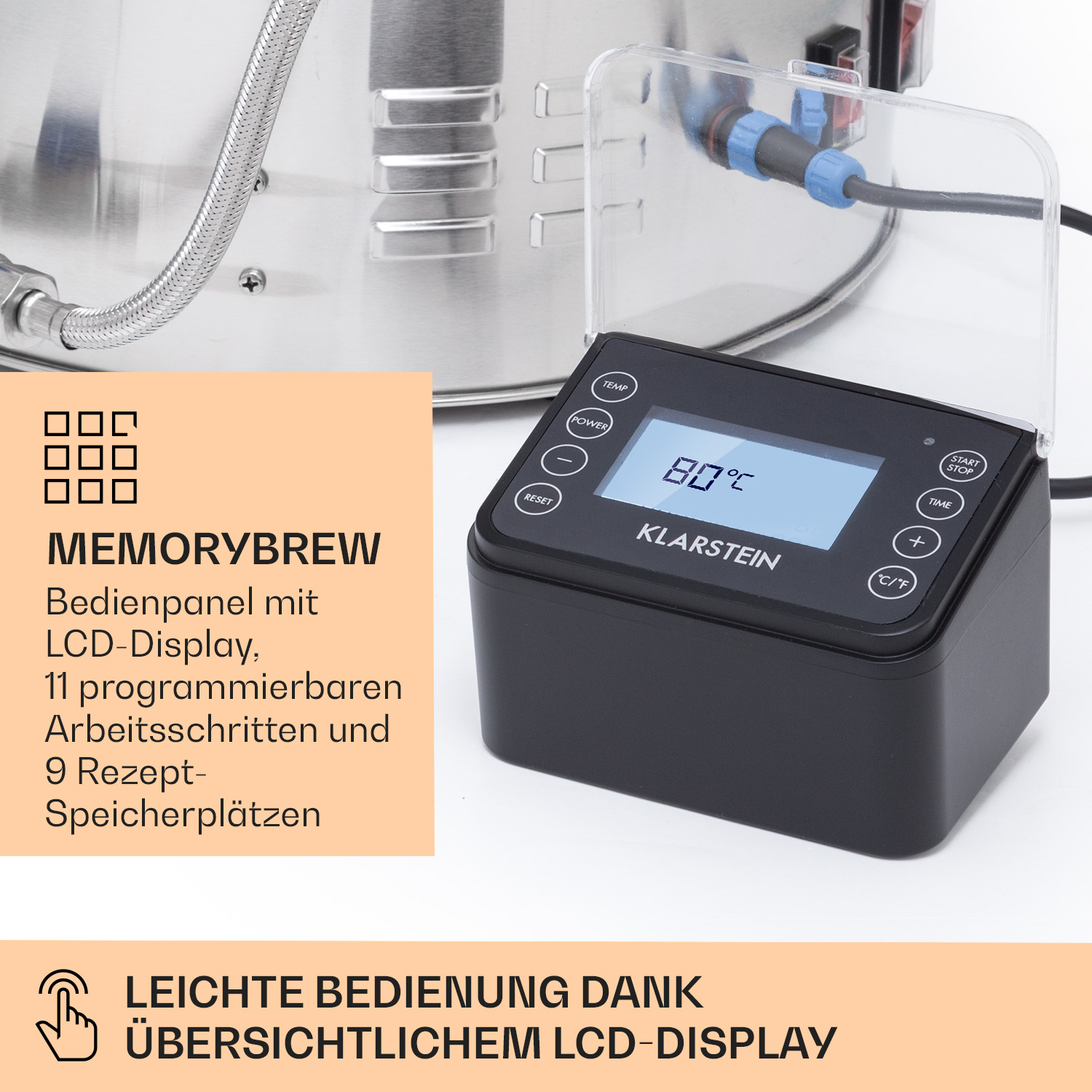 FERMENTATORE PER BIRRA KLARSTEIN Brauheld Smart
