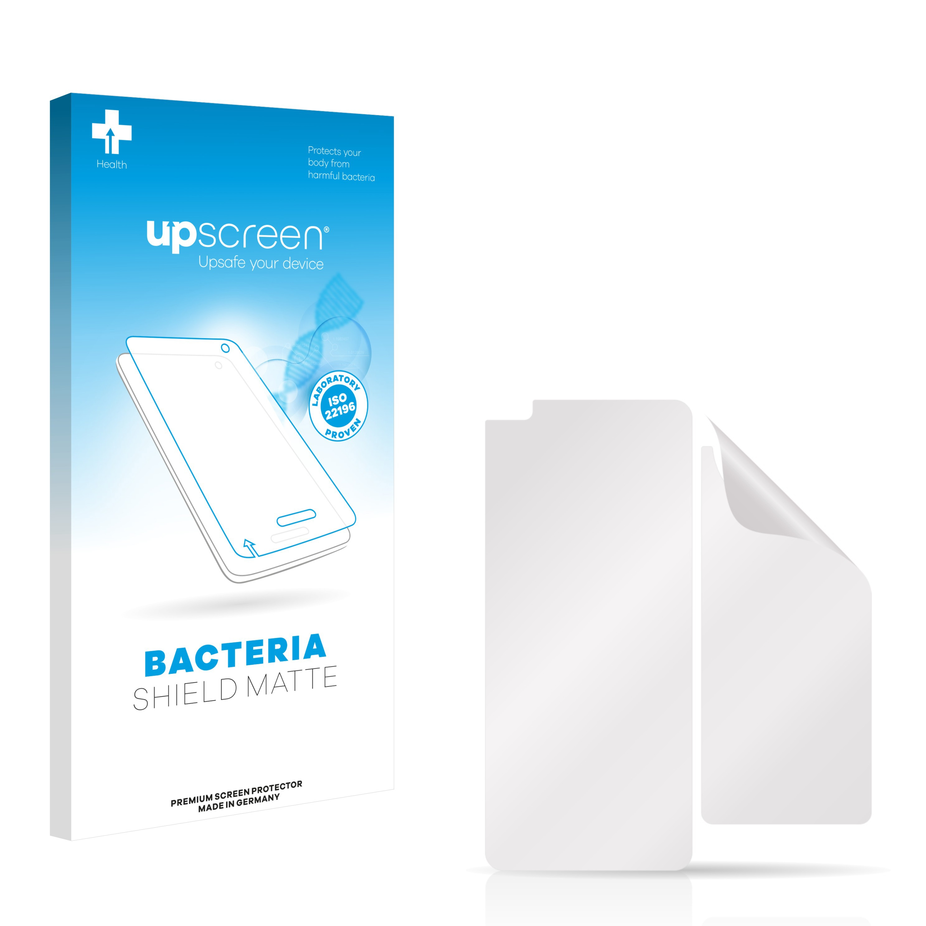 UPSCREEN antibakteriell 5G) Honor matte Schutzfolie(für entspiegelt X20
