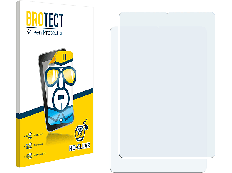 BROTECT 2x Xiaomi Schutzfolie(für Mi Pad klare 5 Pro)