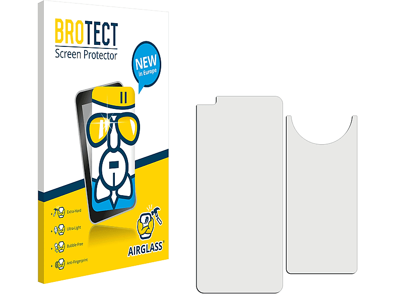 BROTECT Airglass klare Schutzfolie(für Honor X20 5G)