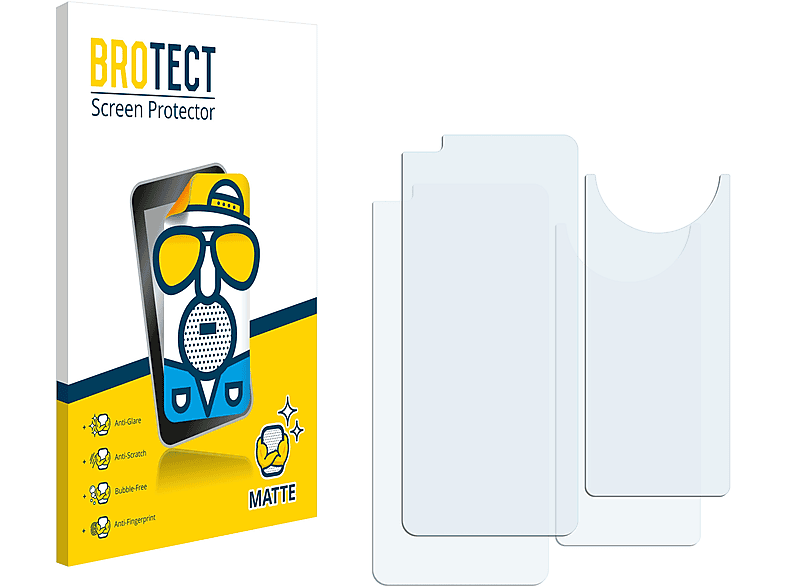 BROTECT 2x matte Schutzfolie(für Honor 5G) X20