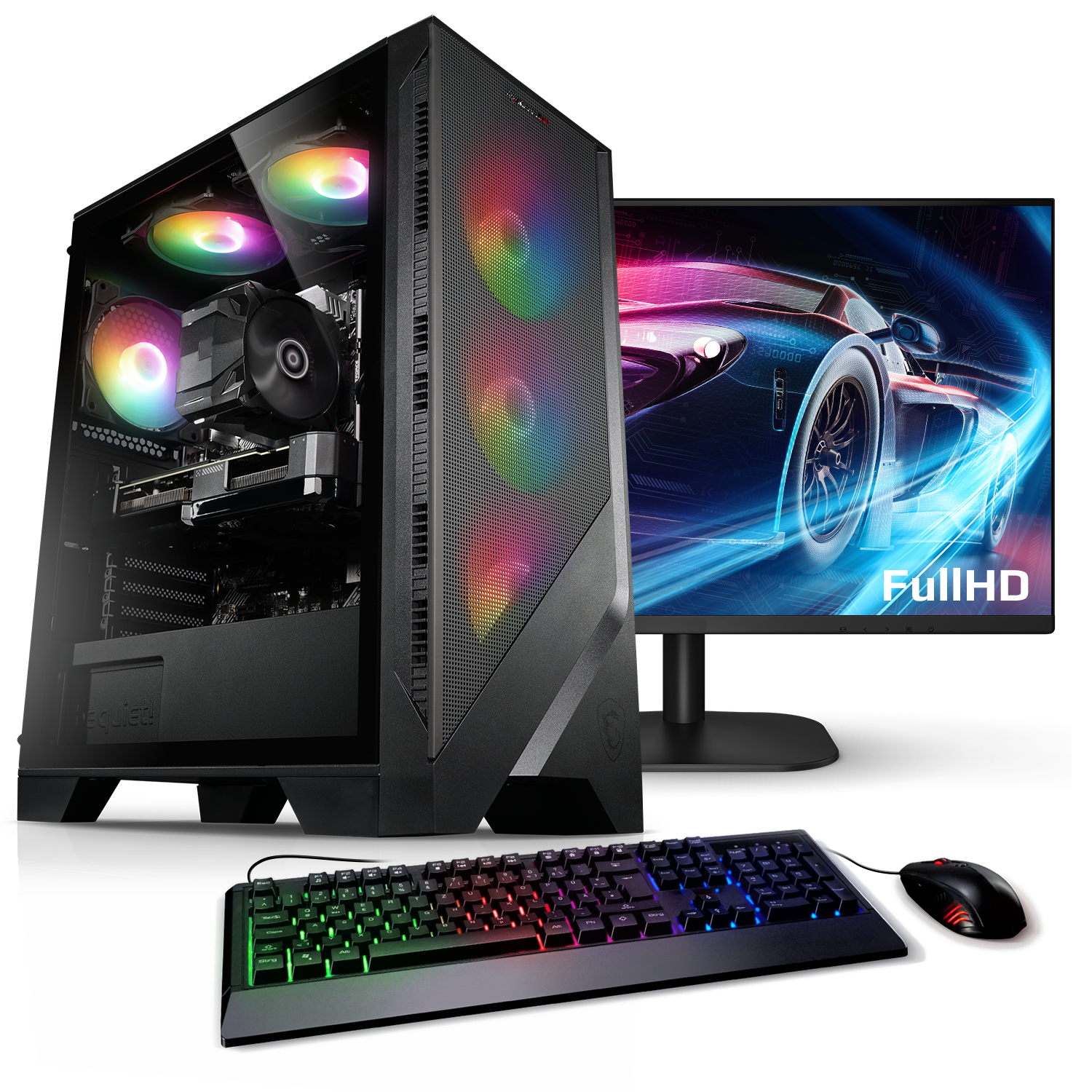 KIEBEL Cobra 10 Intel Core GB NVIDIA mit ohne Prozessor, Intel® Gaming SSD, TB PC 1 RAM, GeForce GB Core™ Betriebssystem, 8 i5-10600KF, i5 32 3050, RTX™